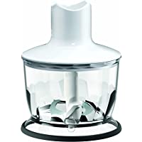 Braun MQ 30 Accesorios de licuadora- base antideslizante- con tazón mini helicóptero- 0.5 L- blanco
